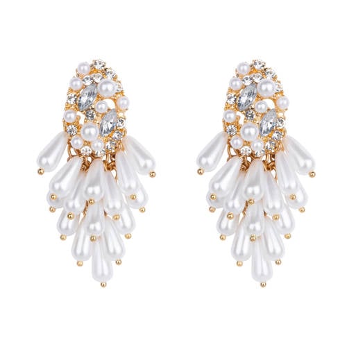 Club Manhattan oorbellen Victoria Pearl goudkleurig afbeelding