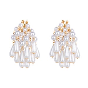 oorbellen Chelsea Pearl goudkleurig