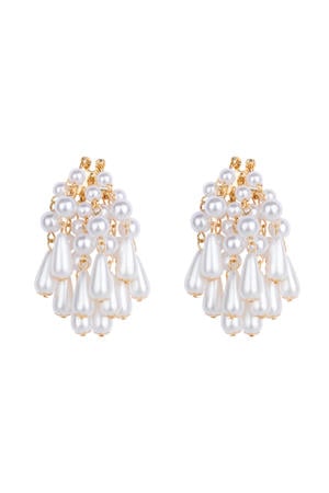 oorbellen Chelsea Pearl goudkleurig