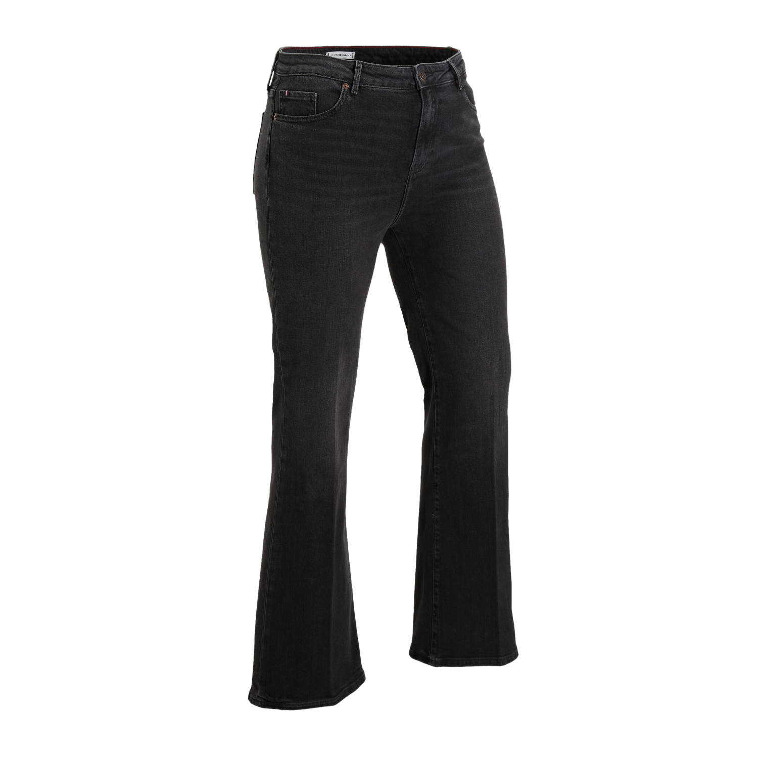 Tommy Hilfiger Curve Bootcut jeans CRV BOOTCUT RW CLER Grote maten in stoned washed look