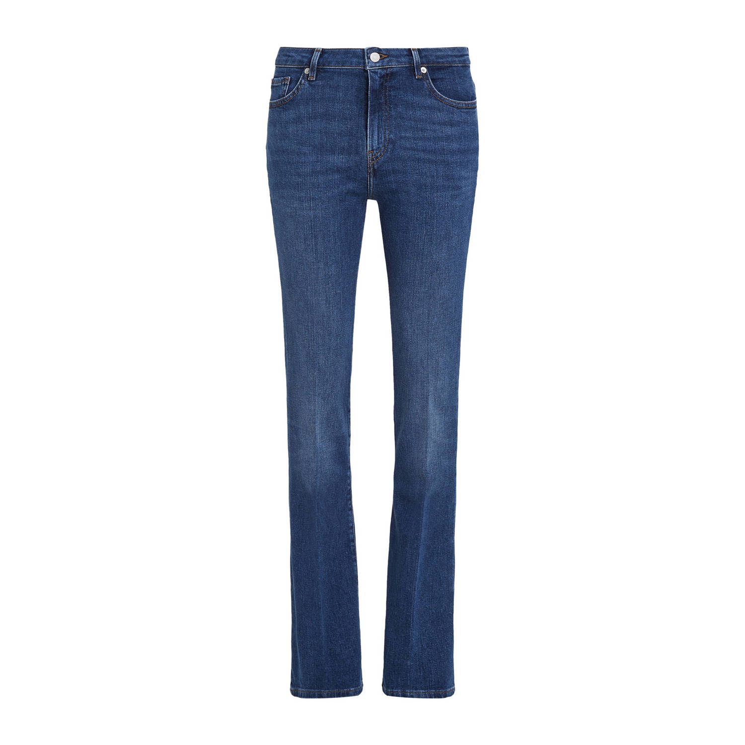 Tommy Hilfiger Curve Bootcut jeans CRV BOOTCUT RW CLER Grote maten in stoned washed look