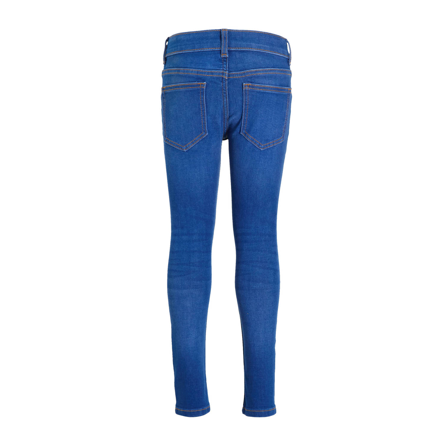 anytime skinny jeans medium blauwe denim