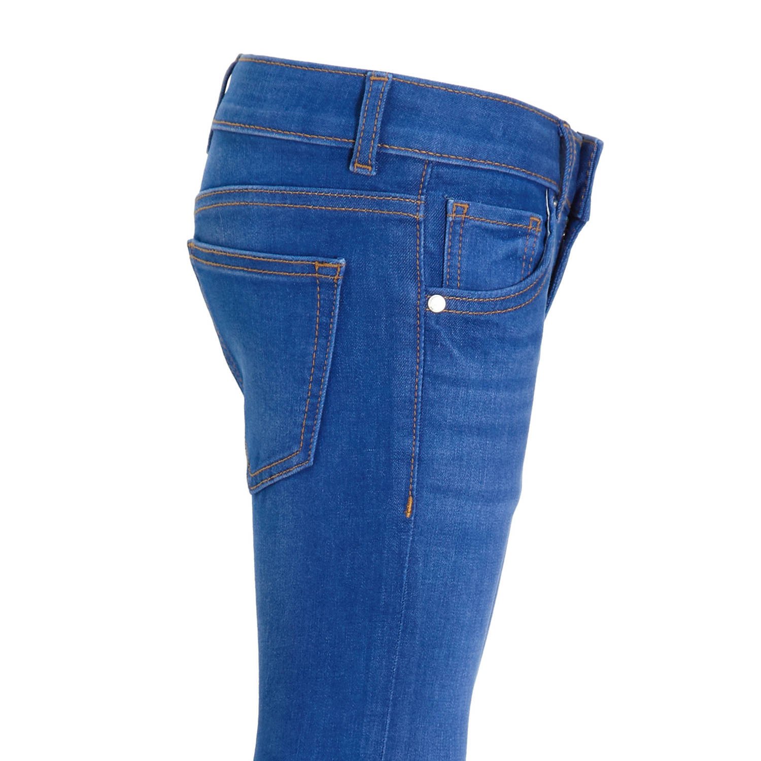anytime skinny jeans medium blauwe denim