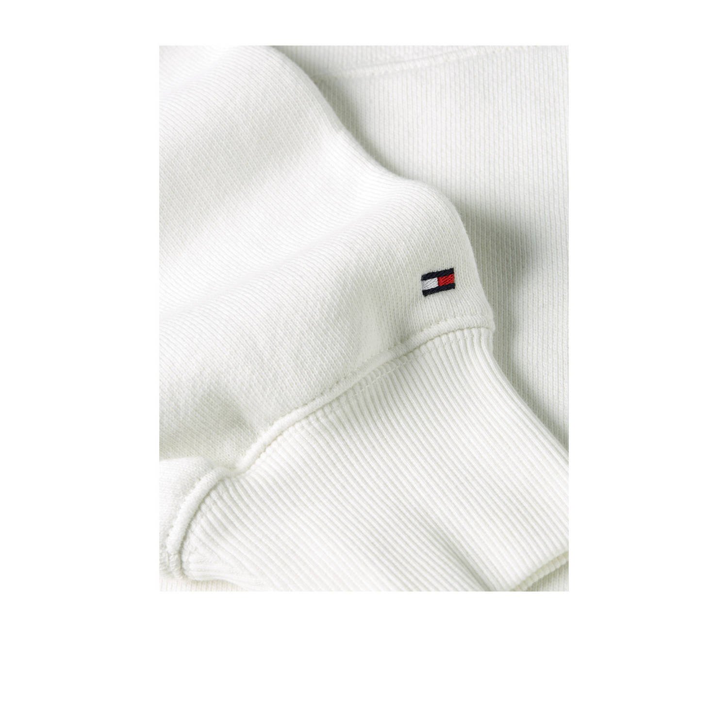 Tommy Hilfiger schipperstrui met logo ecru