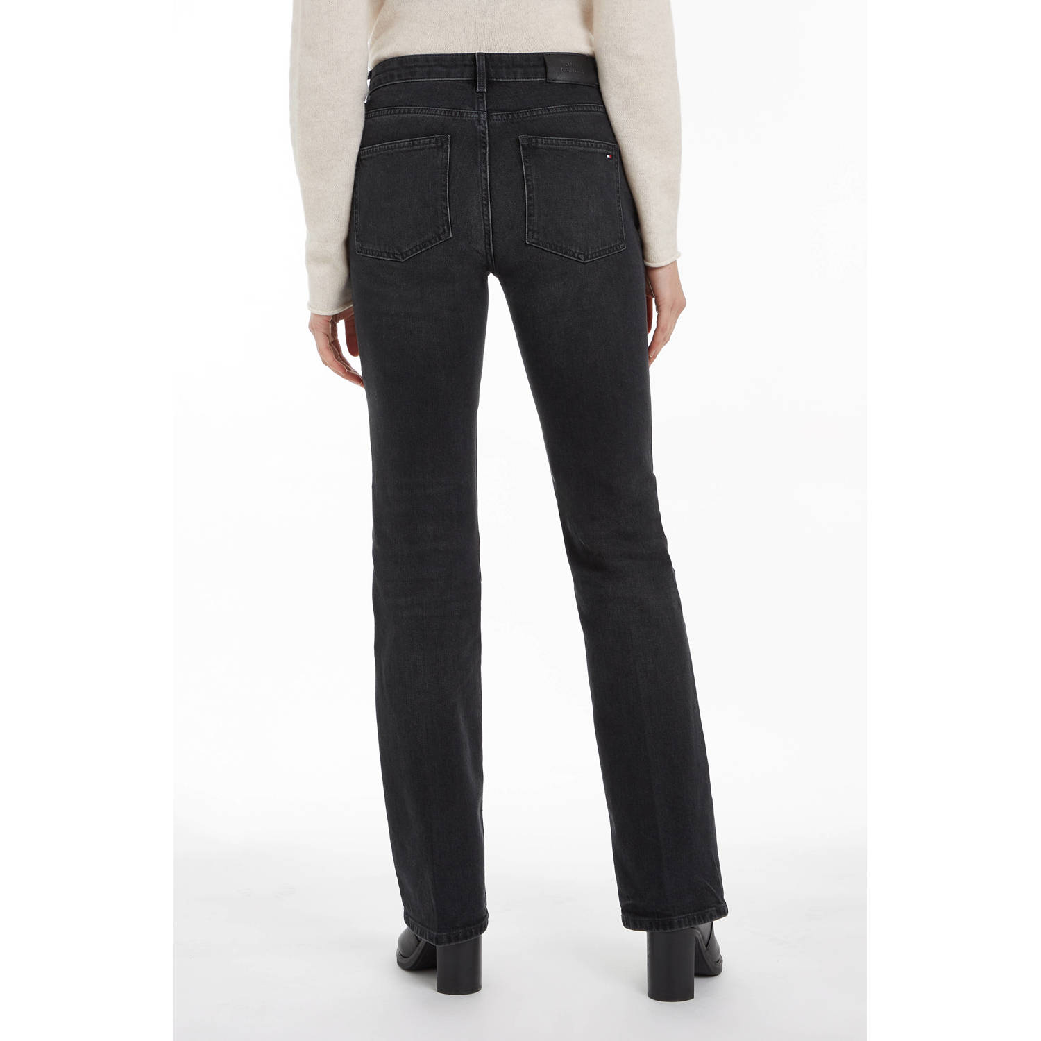 Tommy Hilfiger bootcut jeans black denim