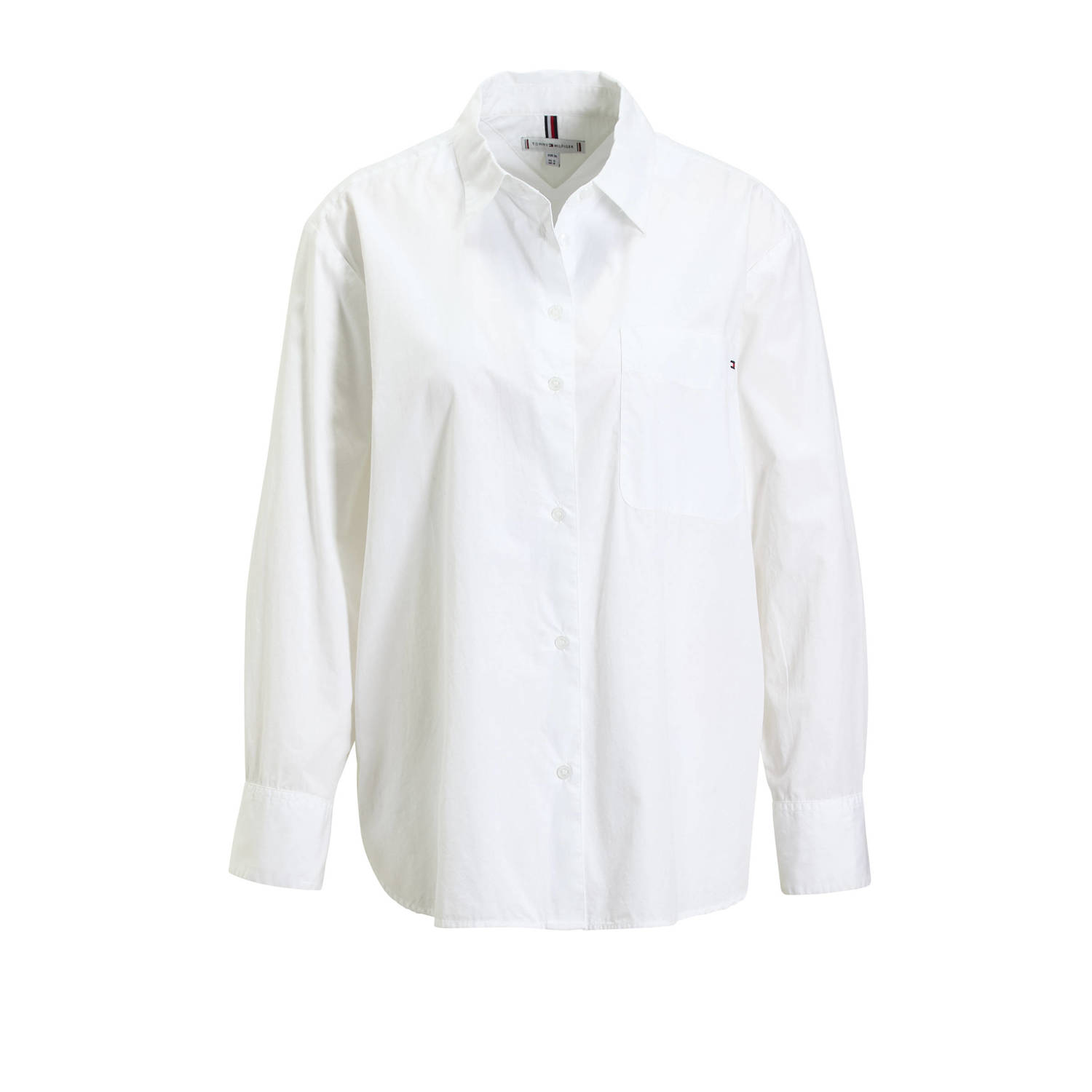Tommy Hilfiger Overhemdblouse ESS POPLIN EASY FIT SHIRT
