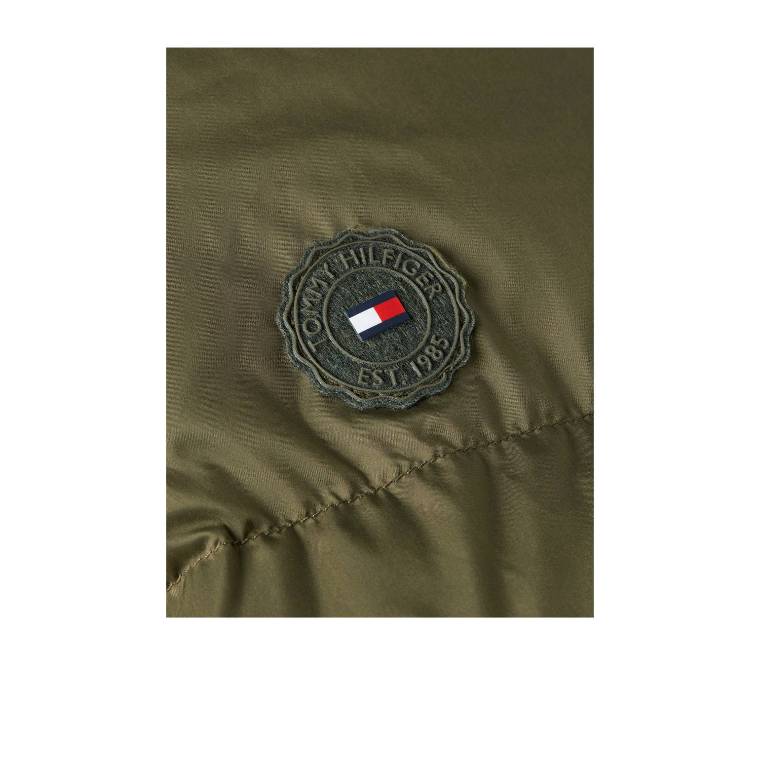 Tommy Hilfiger jas donkergroen