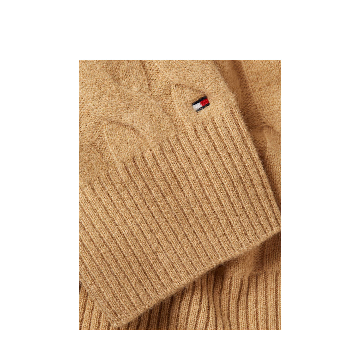 Tommy Hilfiger wol coltrui oker