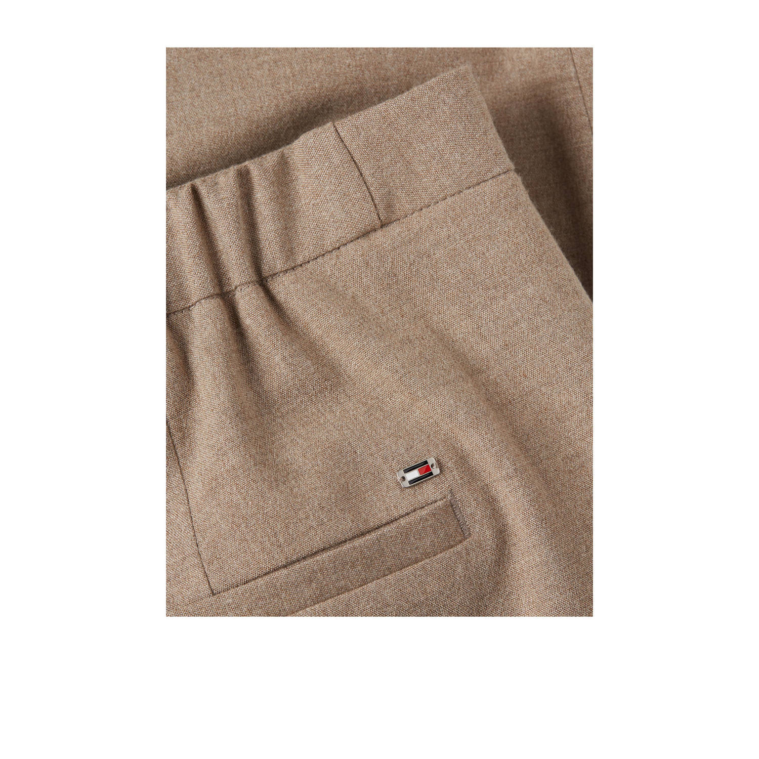Tommy Hilfiger cropped slim fit chino beige