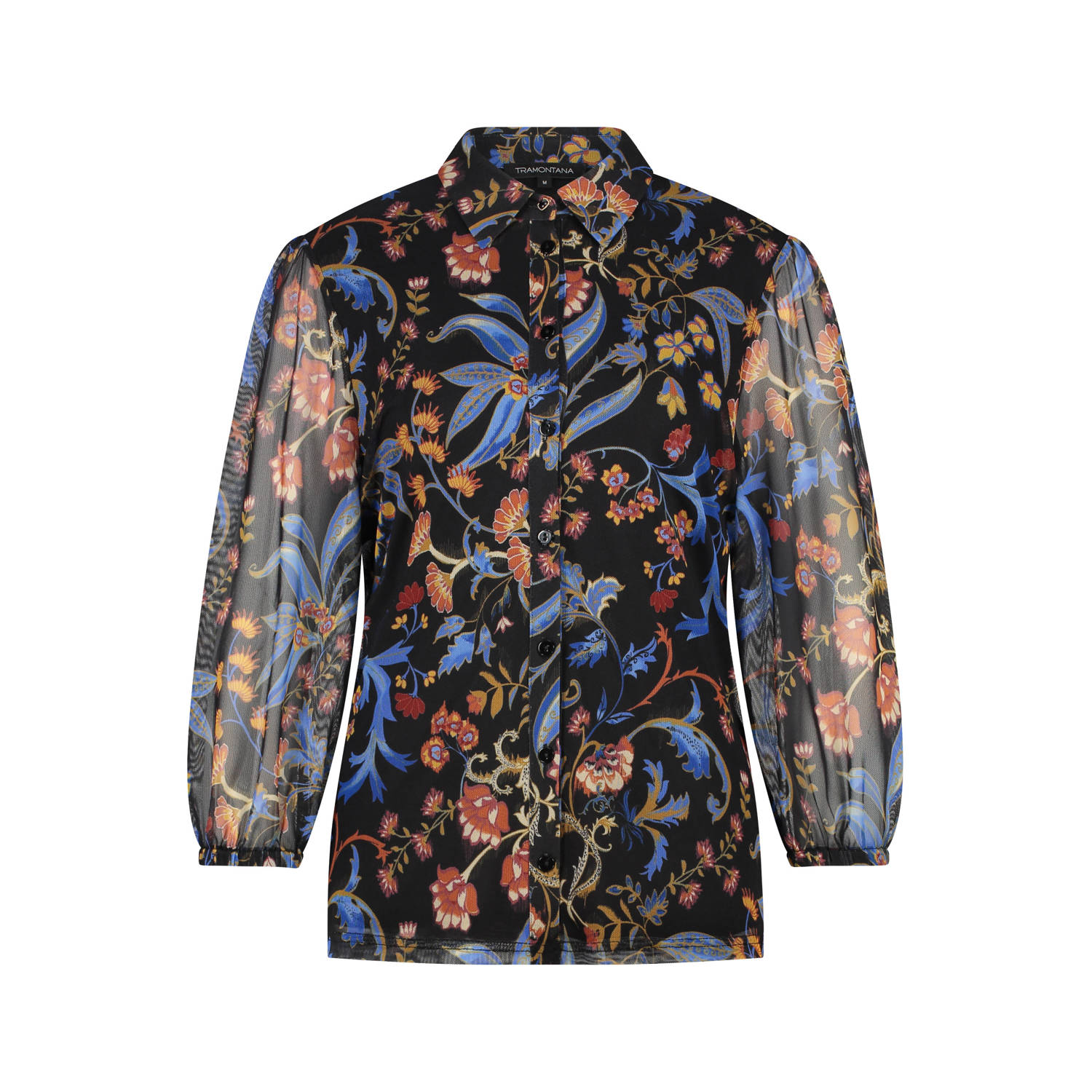 Tramontana blouse met all over print