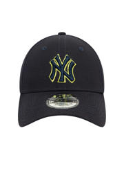 thumbnail: New Era Senior pet 9Forty NY donkerblauw/geel