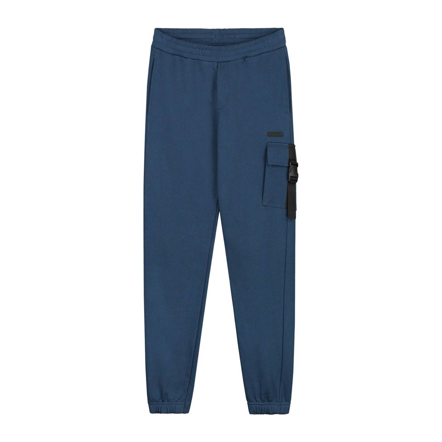 NIK&NIK joggingbroek Webbing donkerblauw