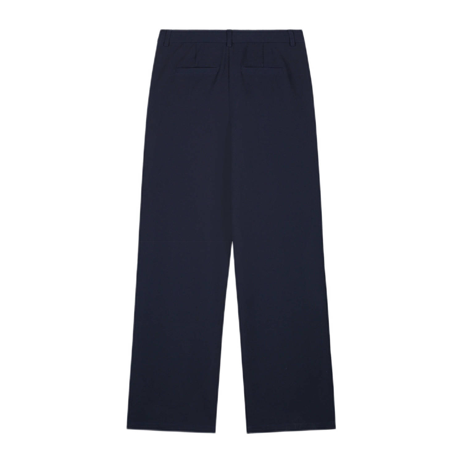NIK&NIK loose fit broek Layla donkerblauw