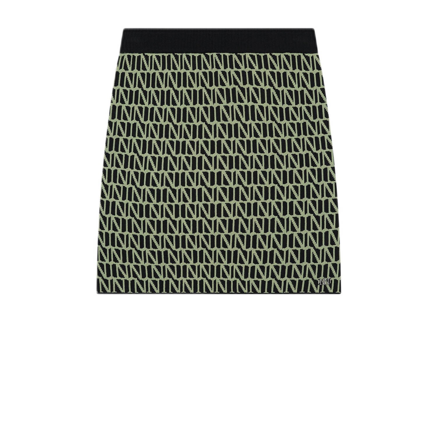 NIK&NIK rok groen Meisjes Viscose All over print 164