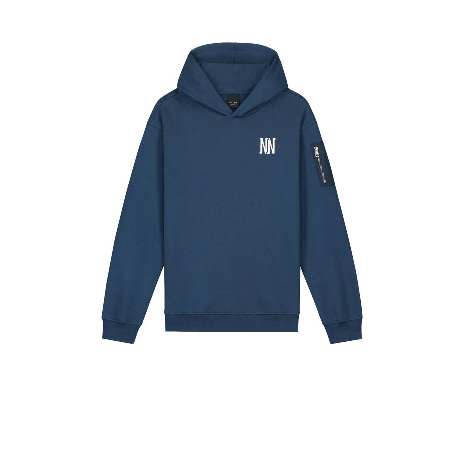 NIK & NIK Jongens Truien & Vesten Houston Hoodie Donkerblauw