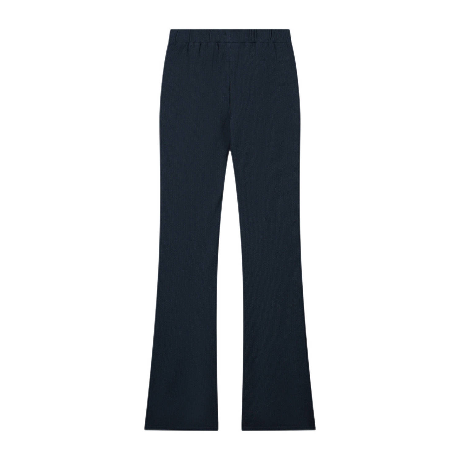 NIK&NIK flared broek Vonda donkerblauw