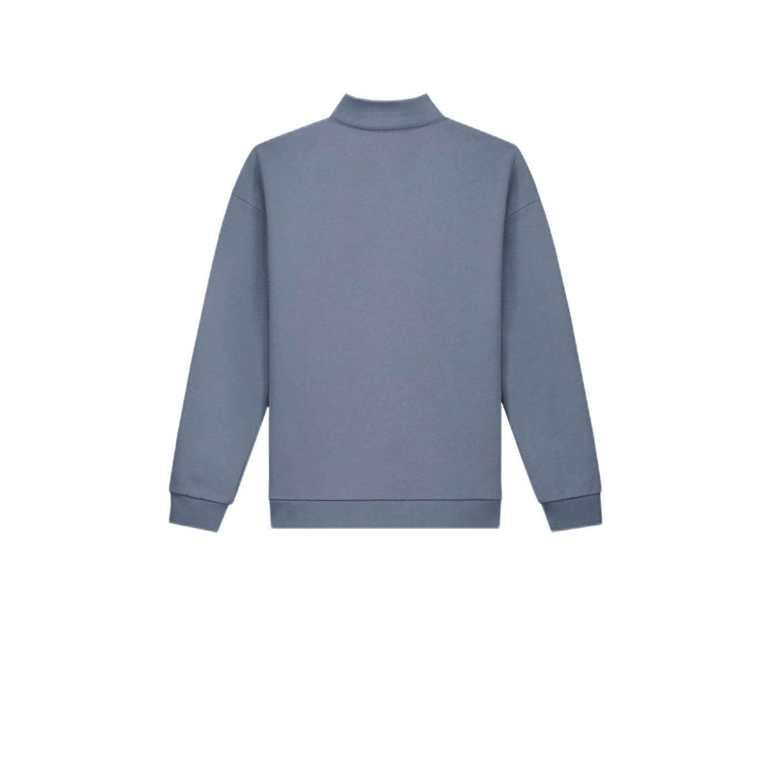NIK&NIK sweater Hugo grijsblauw