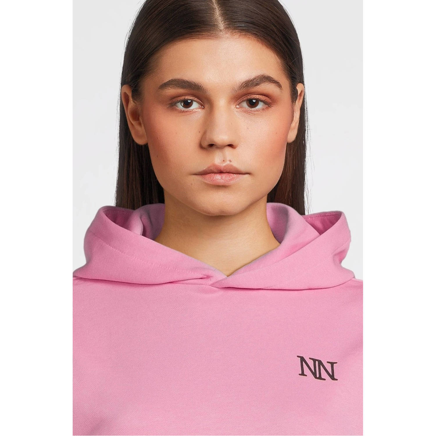 NIK&NIK hoodie Ring roze