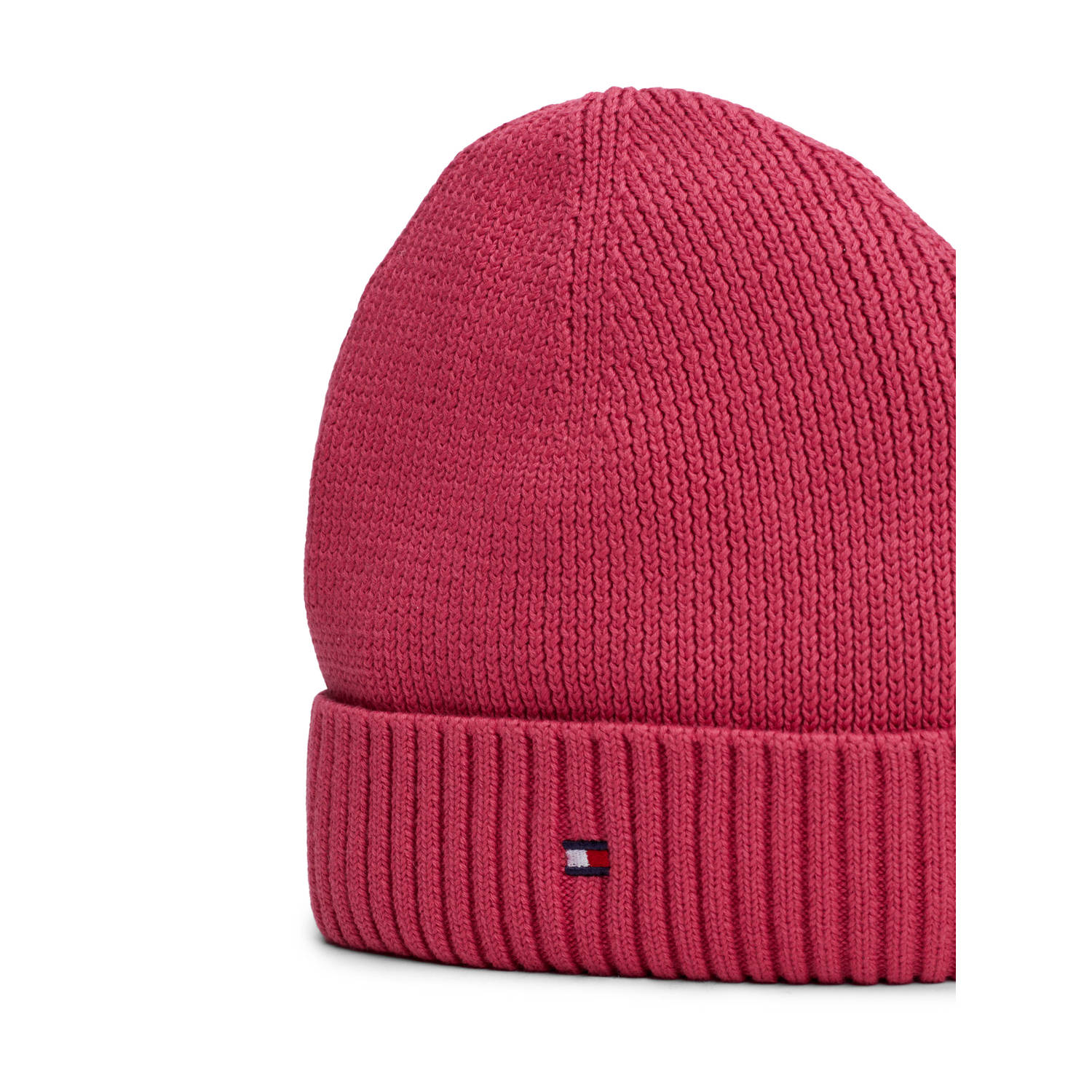 Tommy Hilfiger muts donkerroze