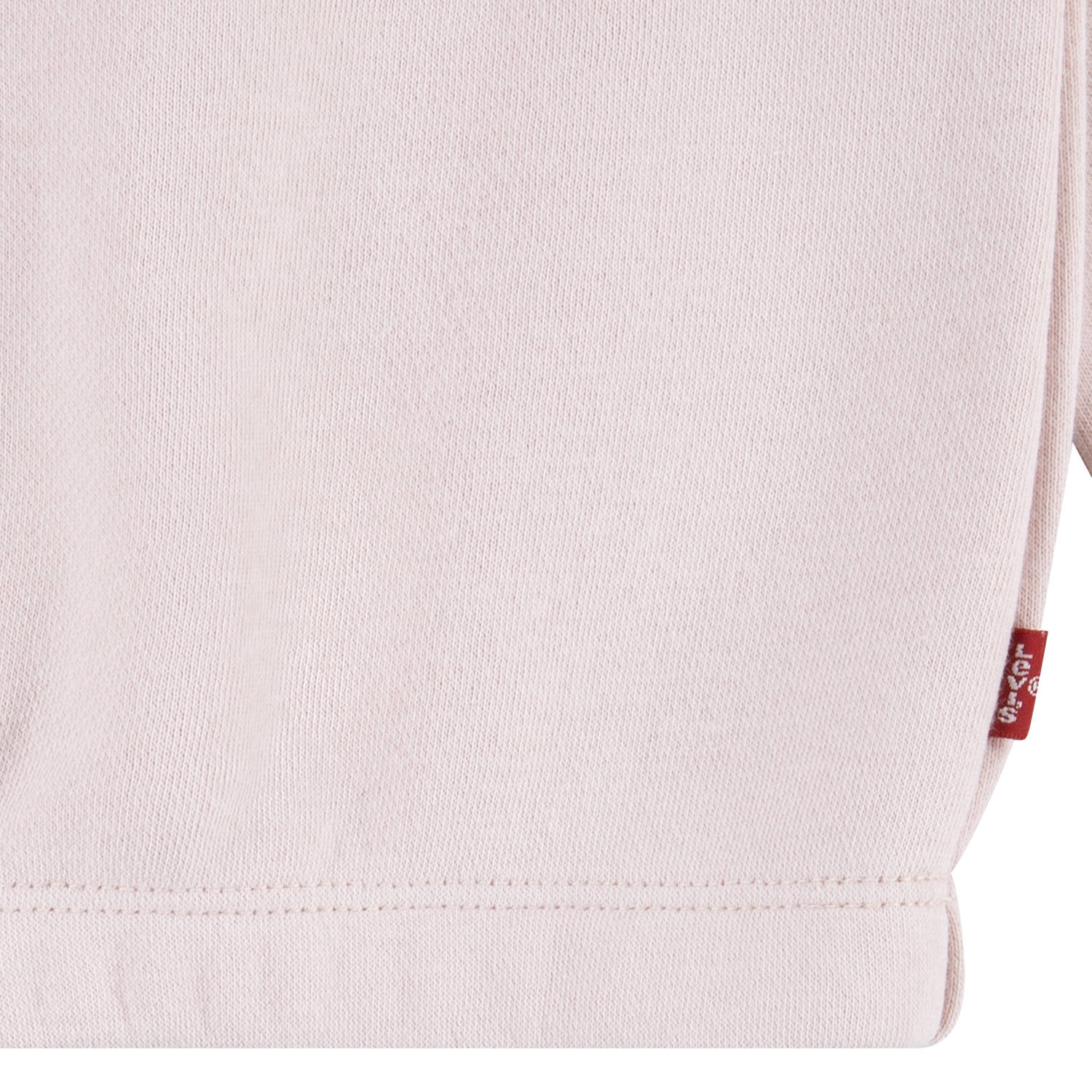 Levi's Kids sweater ELASTIC met tekst lichtroze