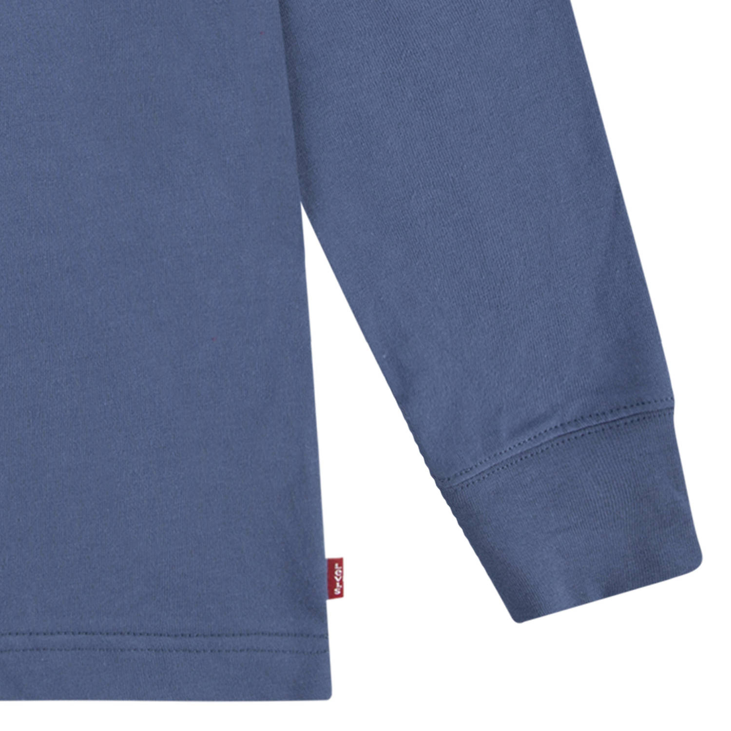 Levi's Kids longsleeve ROPE BATWING met logo middenblauw