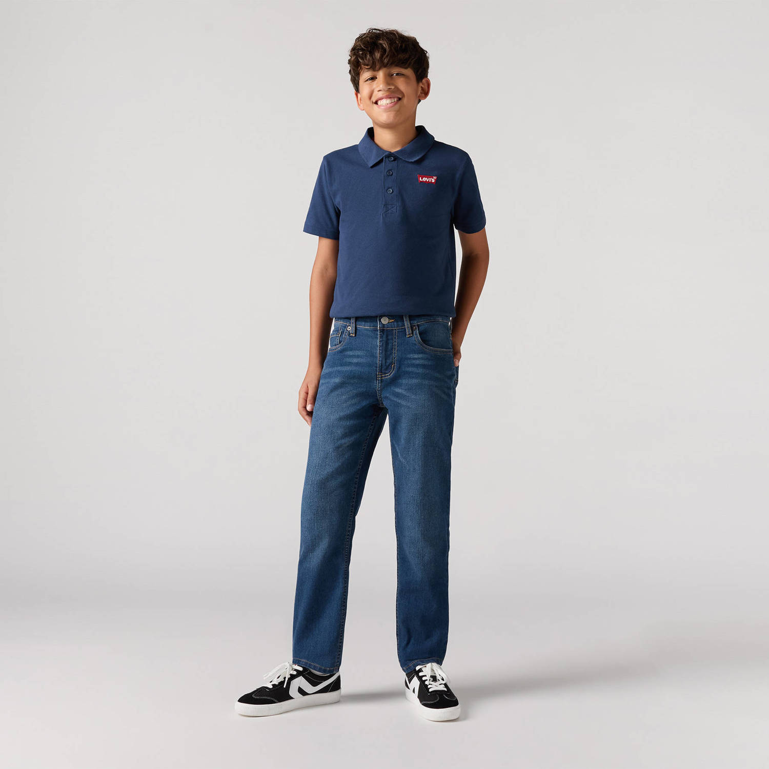 Levi's Kids 502 tapered fit jeans garland