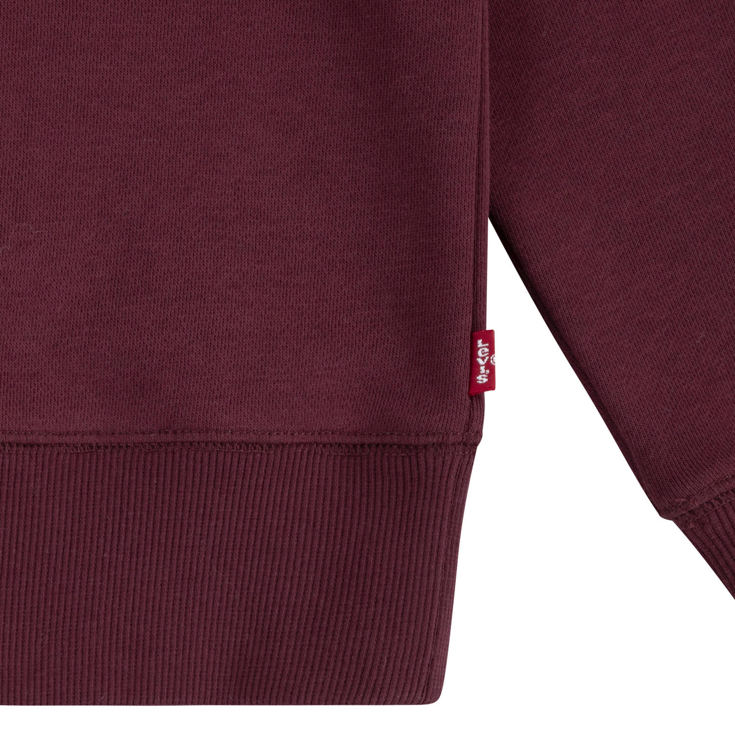 Levi's Kids sweater Batwing met logo chocoladebruin