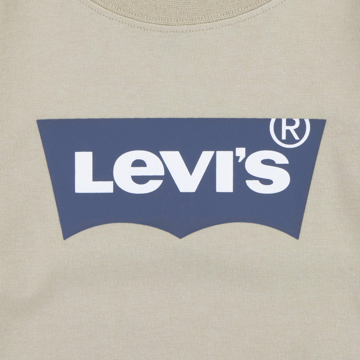 Levi's Kids longsleeve Batwing met logo beige