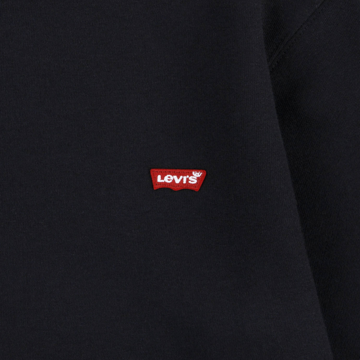 Levi's Kids hoodie MINI BATWING zwart