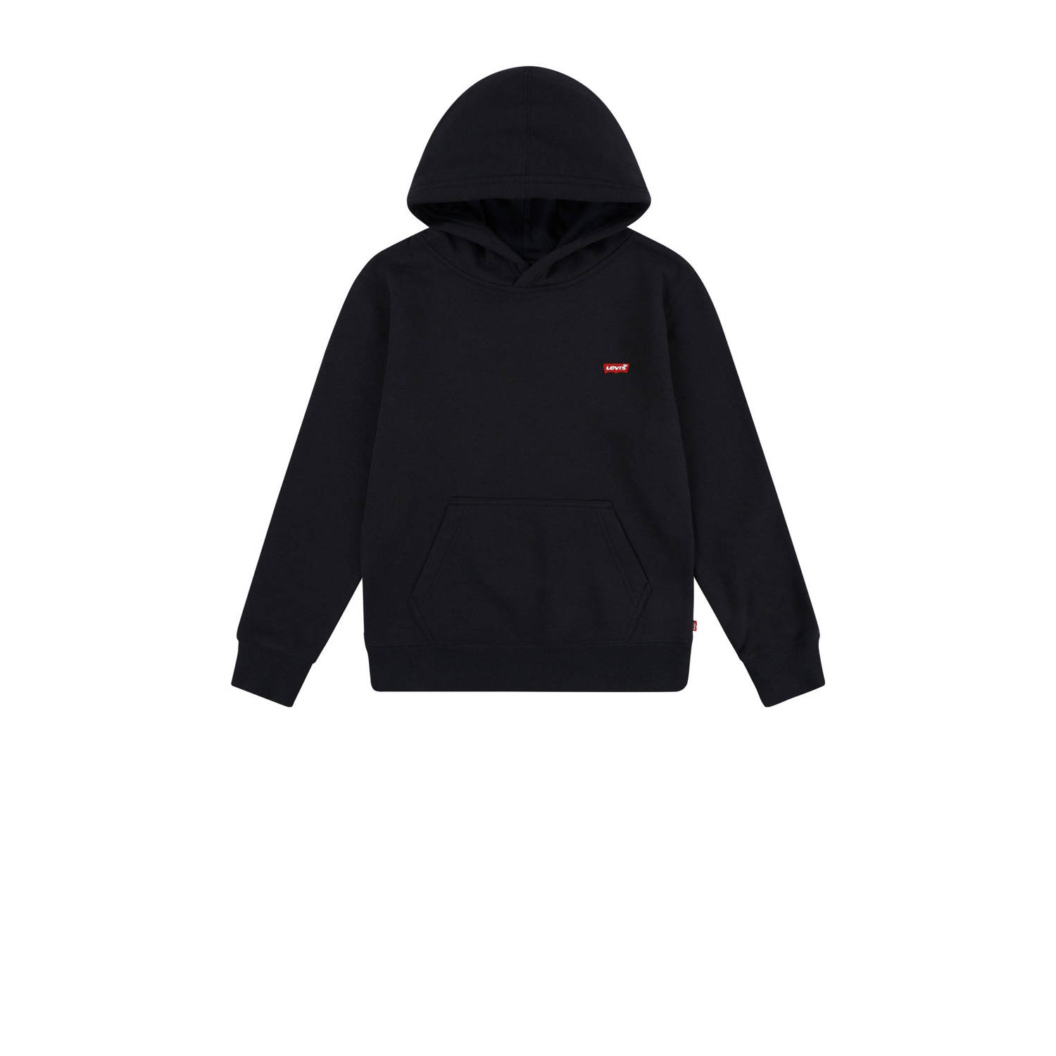 Levi's Kids hoodie MINI BATWING zwart