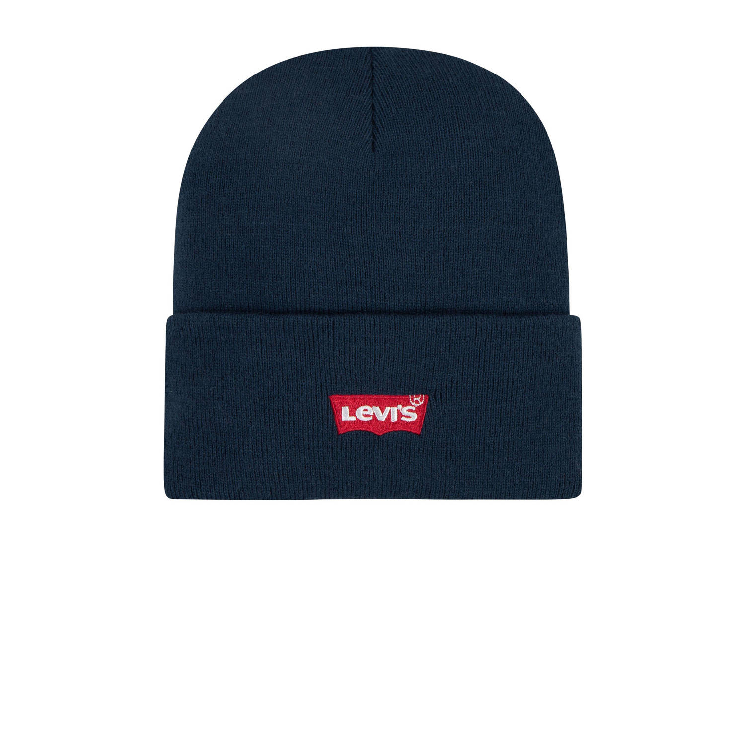 Levi's Kids muts met logo donkerblauw