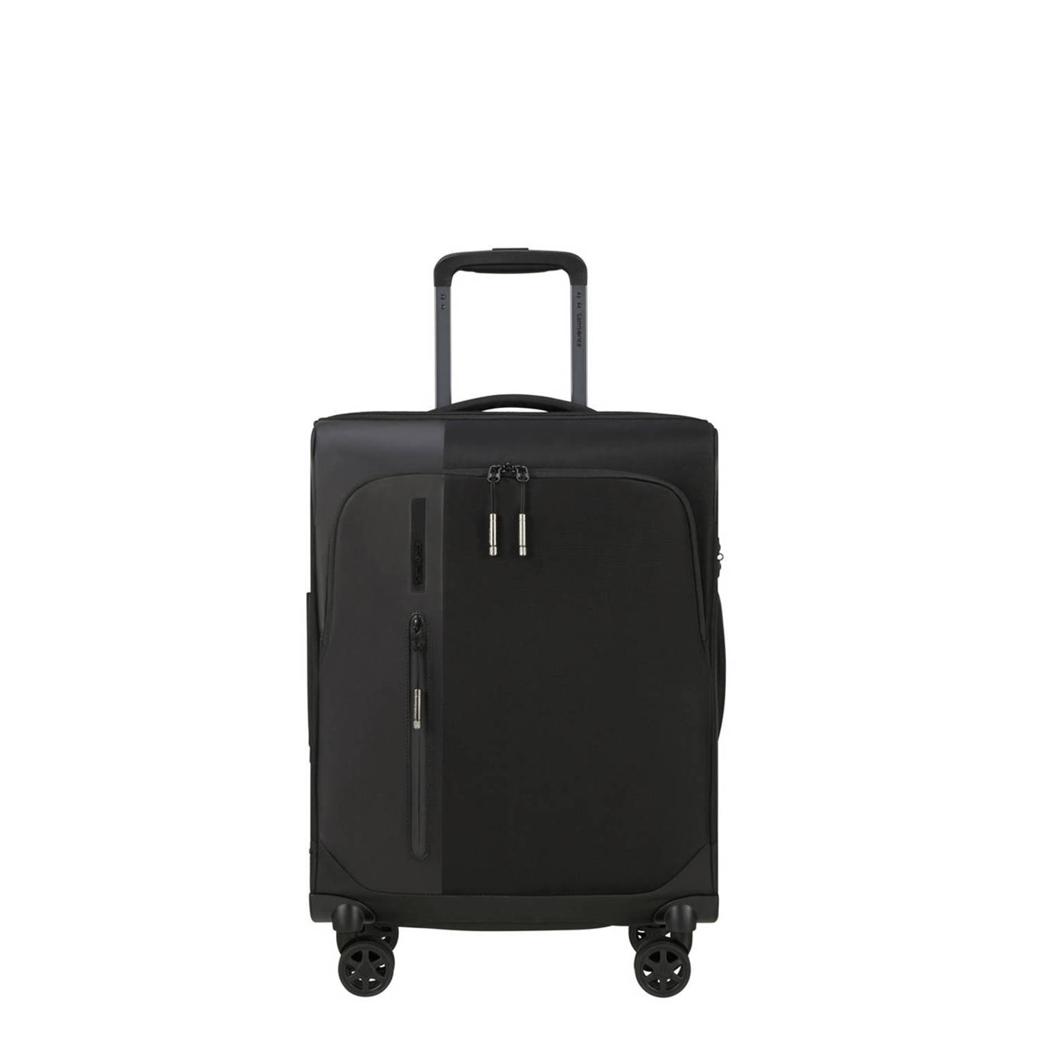 Samsonite Spinner Cabine 4 Wielen Gerecycled Polyester Zwart Black Unisex