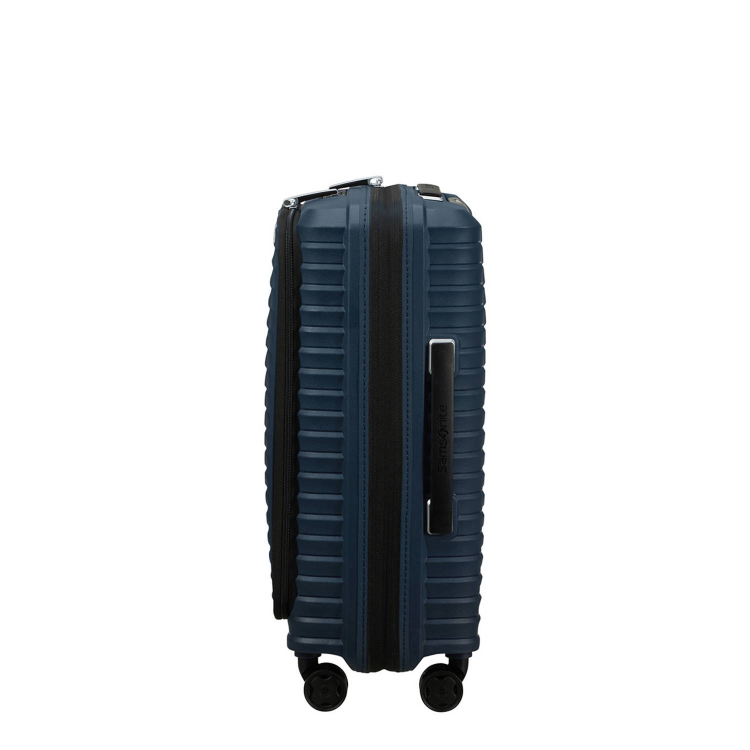 Samsonite trolley Upscape 55 cm. Expandable donkerblauw