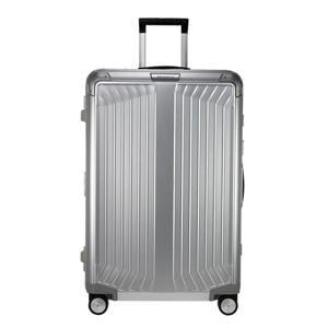trolley Lite-Box Alu 76 cm. zilverkleurig