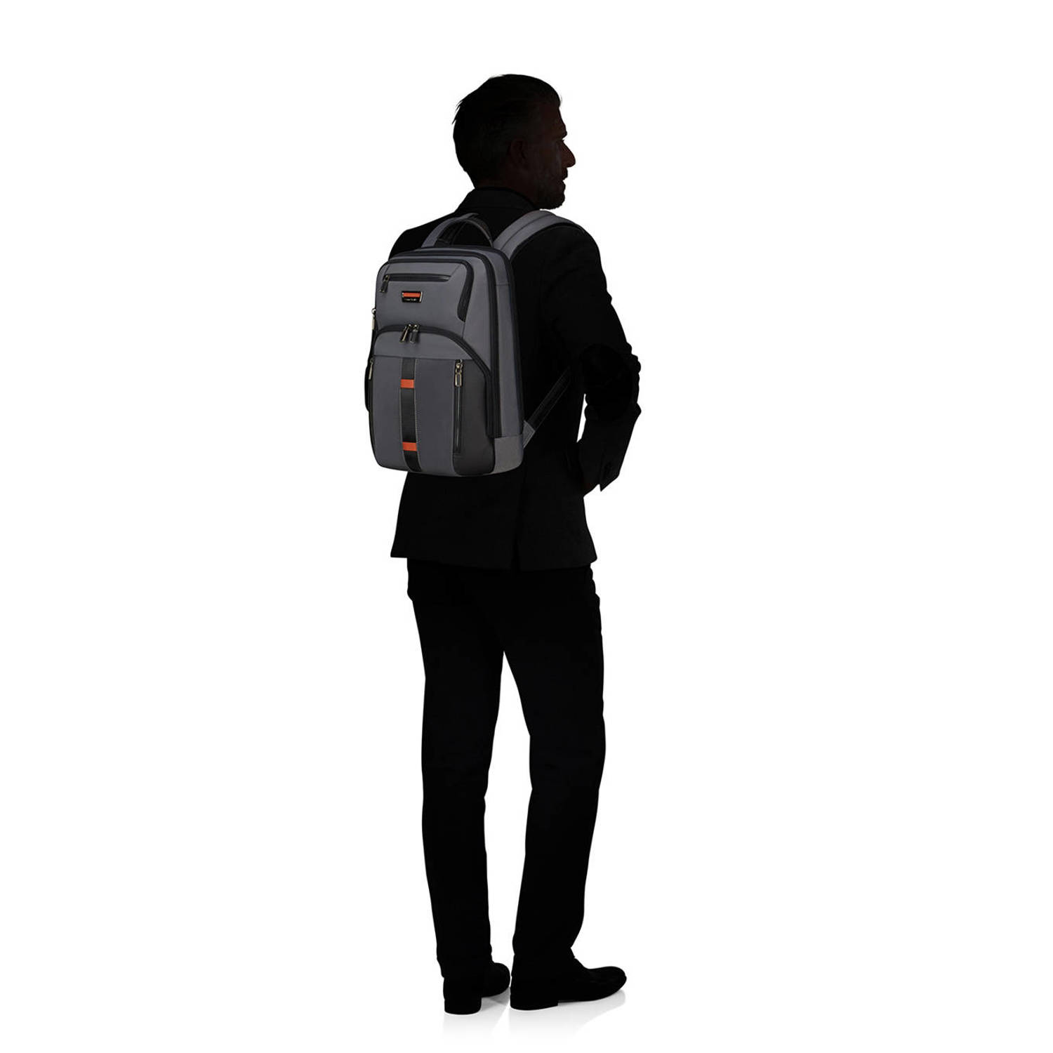 Samsonite 14.1 inch laptop rugzak Urban-Eye grijs