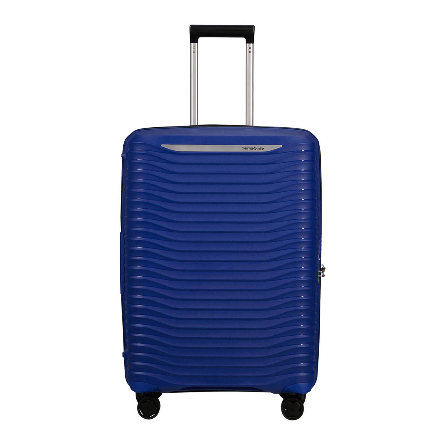 Samsonite trolley Upscape 68 cm. Expandable blauw