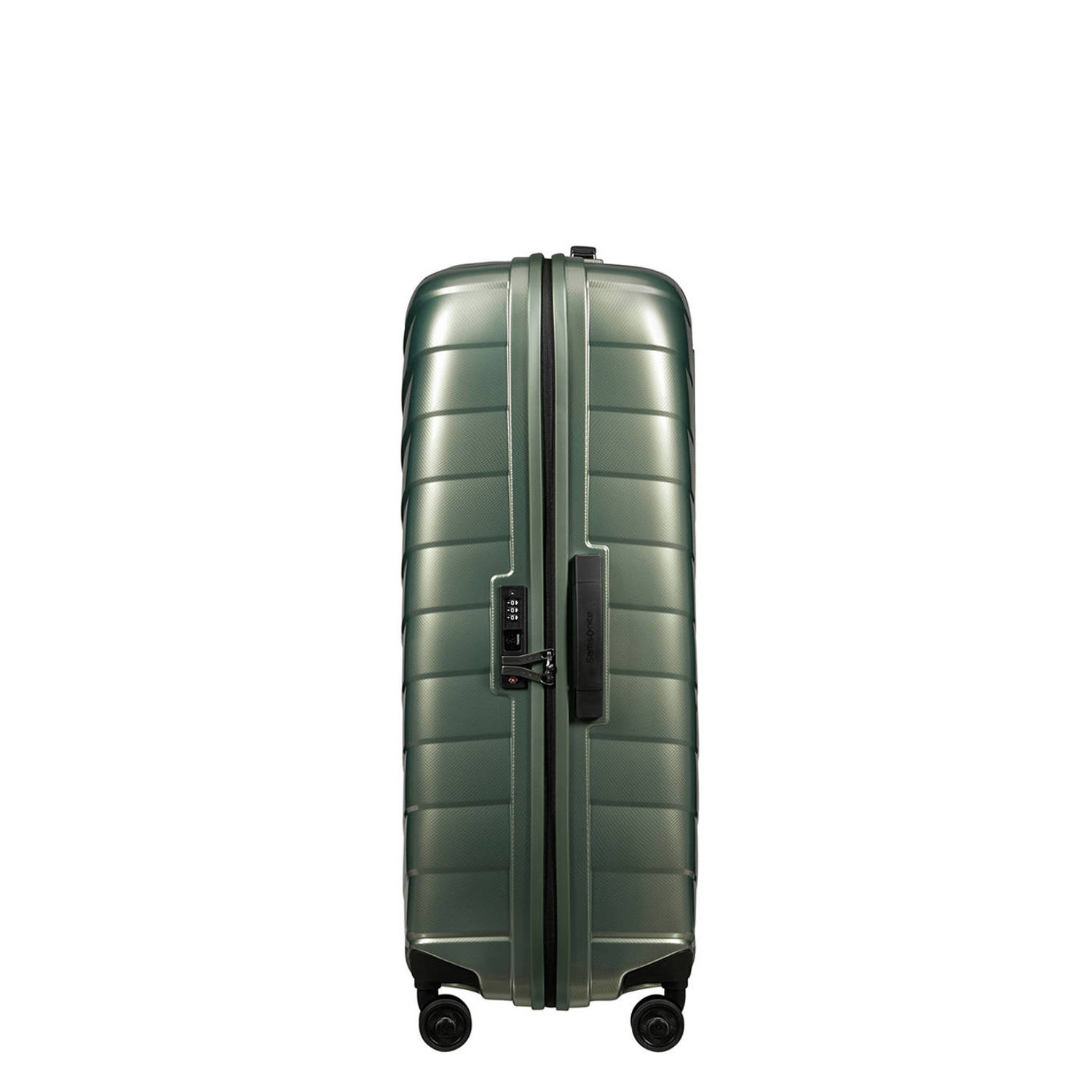 Samsonite trolley Attrix 81 cm. olijfgroen