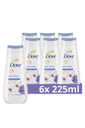 Anti-Stress verzorgende douchegel - 6 x 225 ml