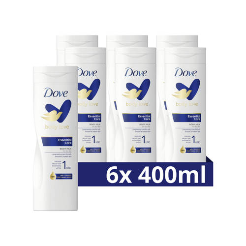 Dove Body Love Essential Care bodylotion - 6 x 400 ml afbeelding