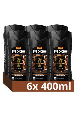 Dark Temptation FIFA Limited Edition 3-in-1 douchegel - 6 x 400 ml