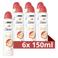 Dove Advanced Care Go Fresh Peach & White Blossom anti-transpirant deodorant spray  - 6 x 150 ml