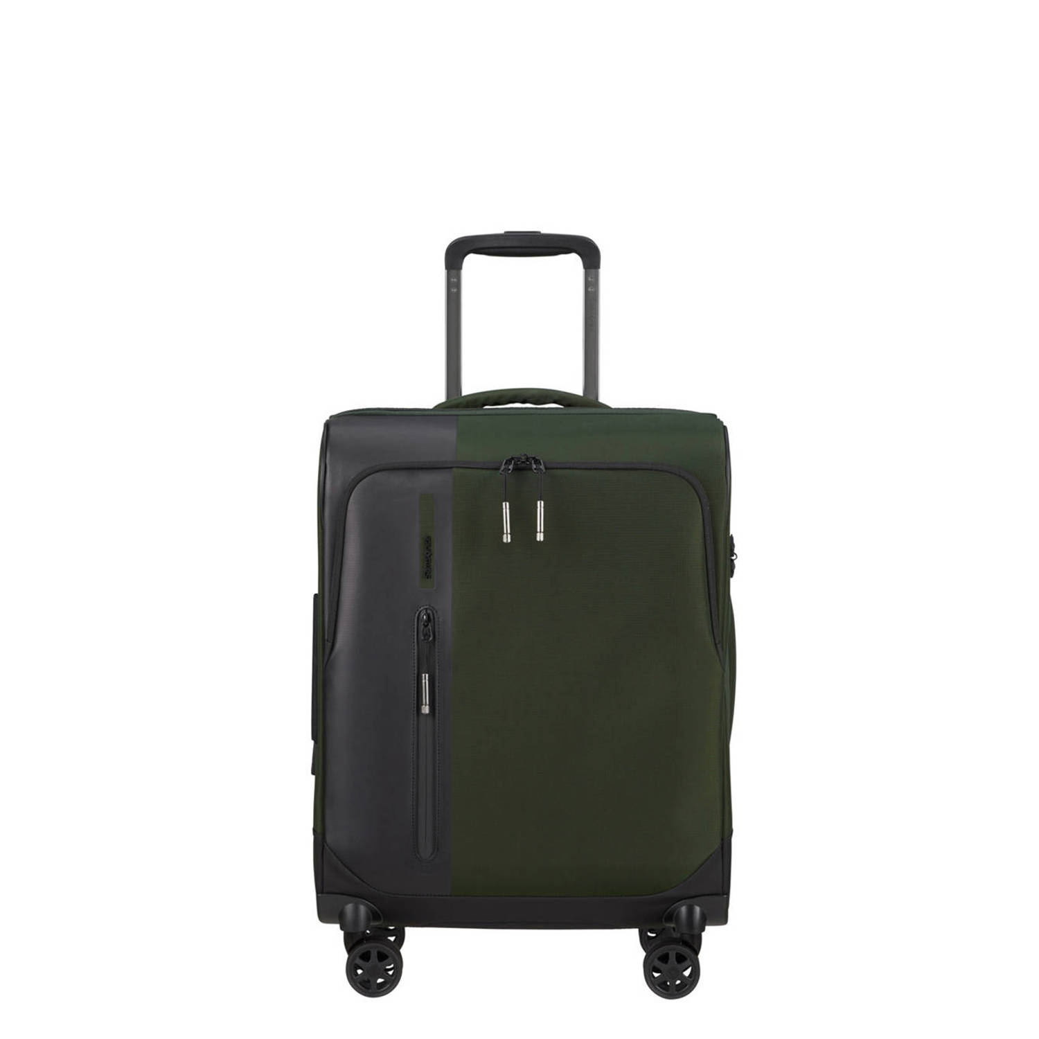 Samsonite Earth Green Spinner Handbagage met 4 wielen Green Unisex