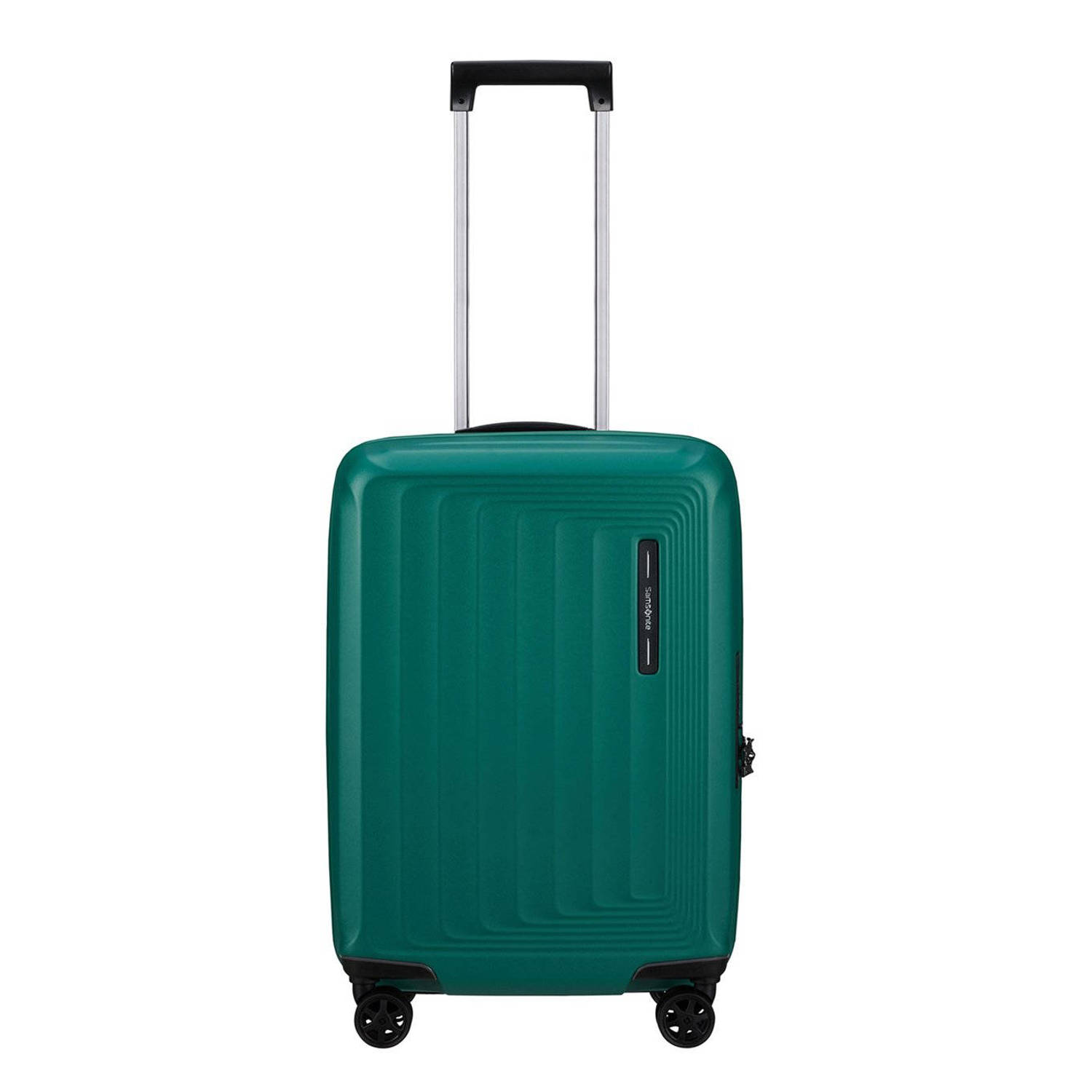 Samsonite trolley Nuon 55 cm. Expandable groen