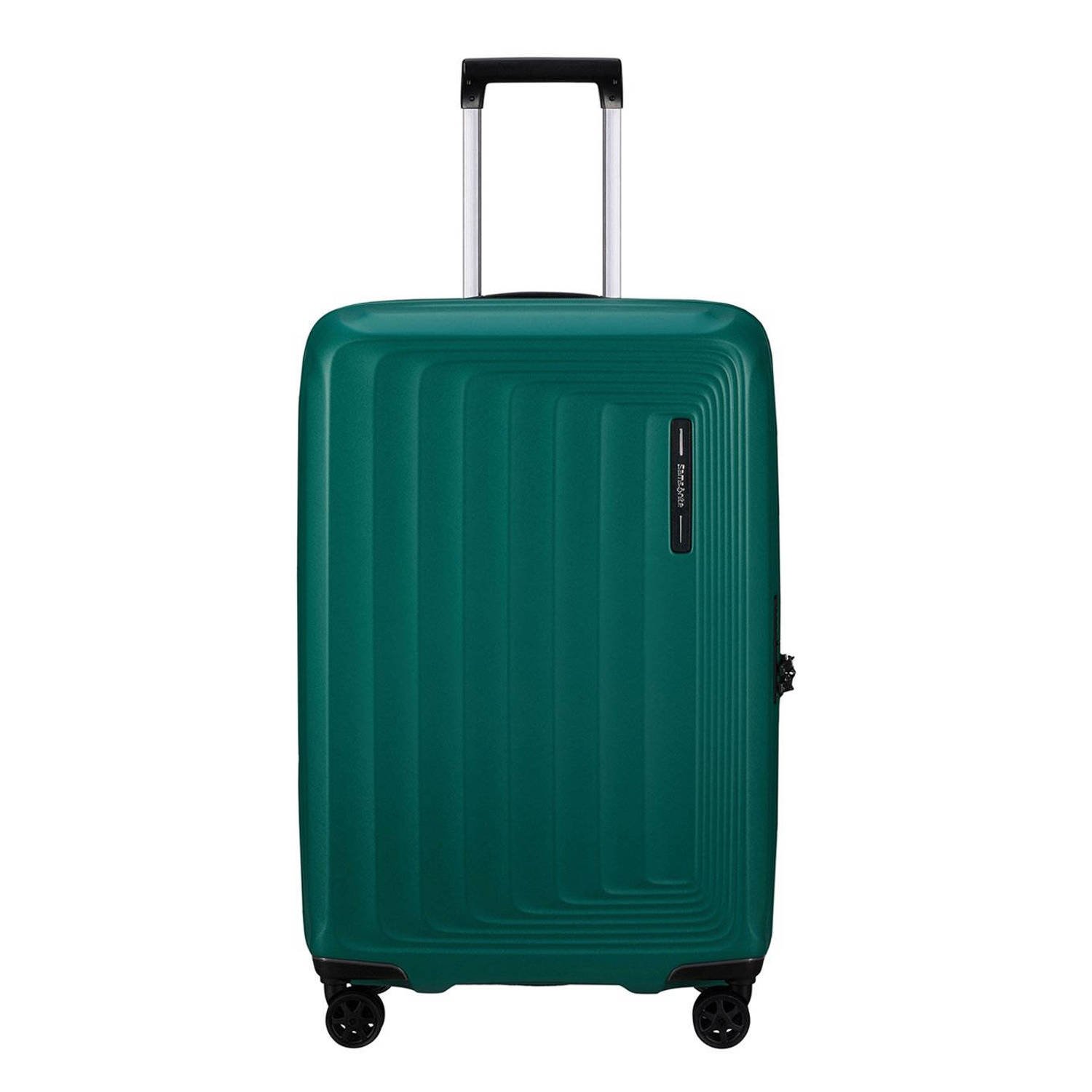 Samsonite Modern Vierkant Design Trolley Bagage Green Unisex