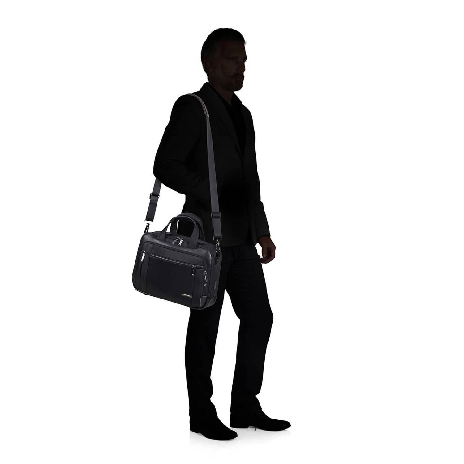 Samsonite 14.1 inch laptoptas Spectrolite 3.0 zwart