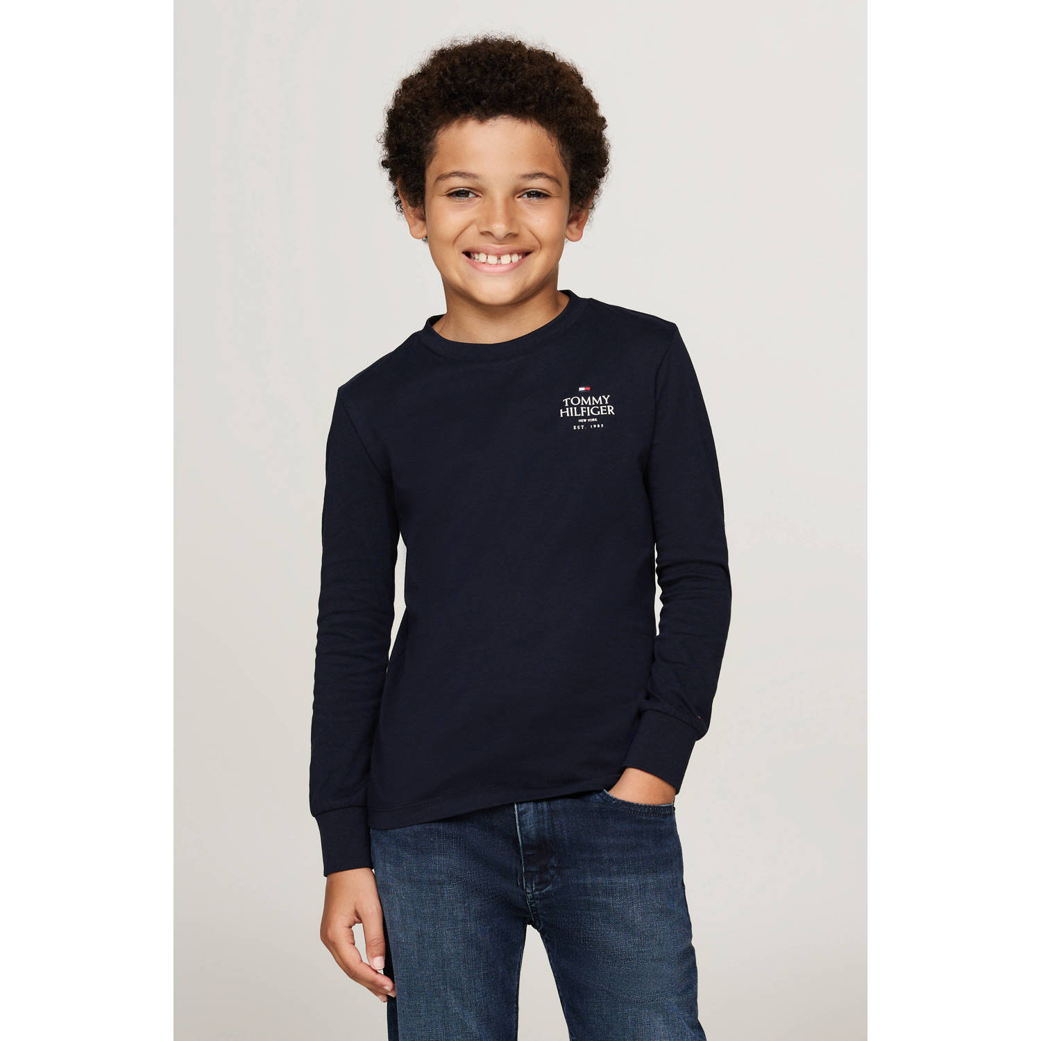 Tommy Hilfiger sweater donkerblauw