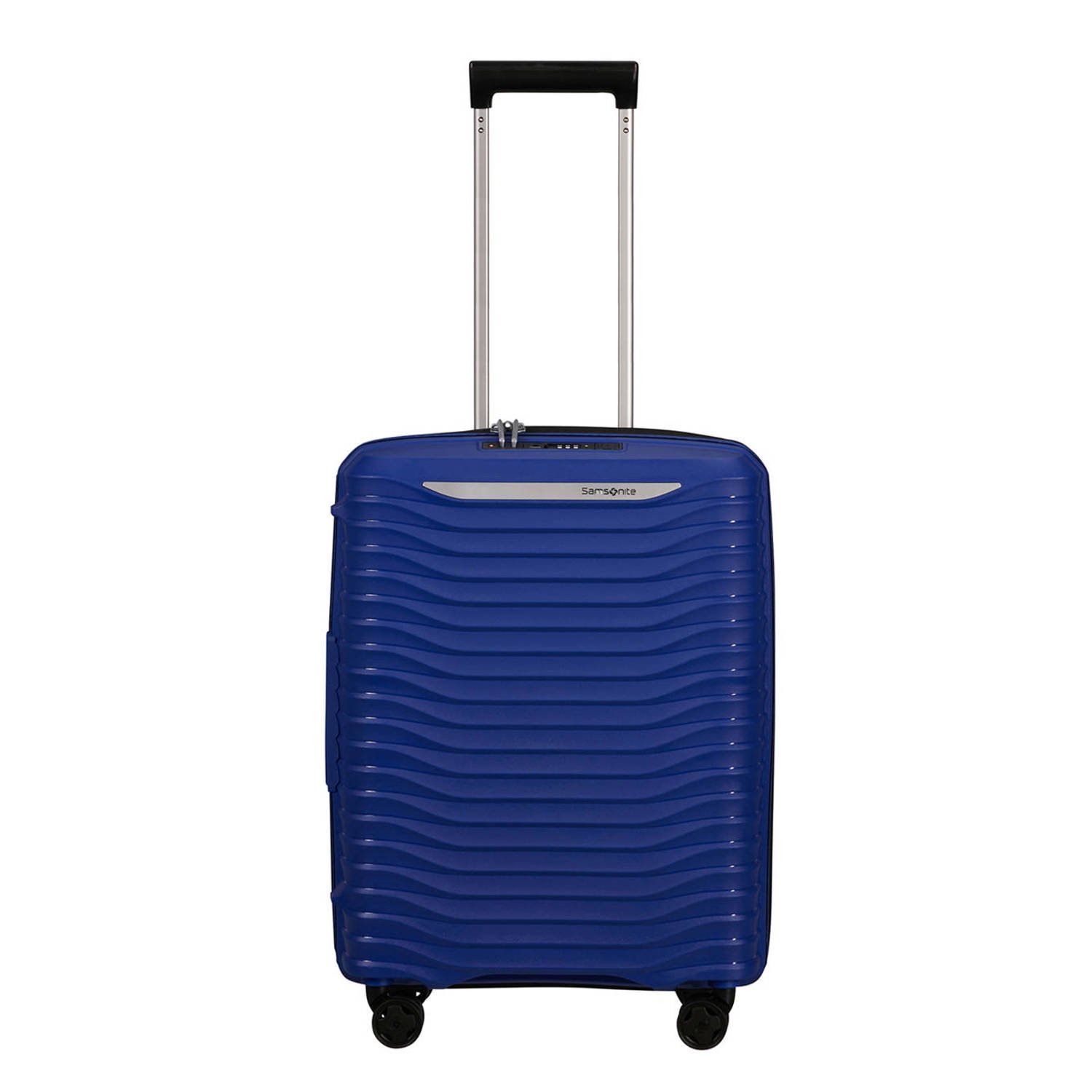 Samsonite trolley Upscape 55 cm. Expandable blauw