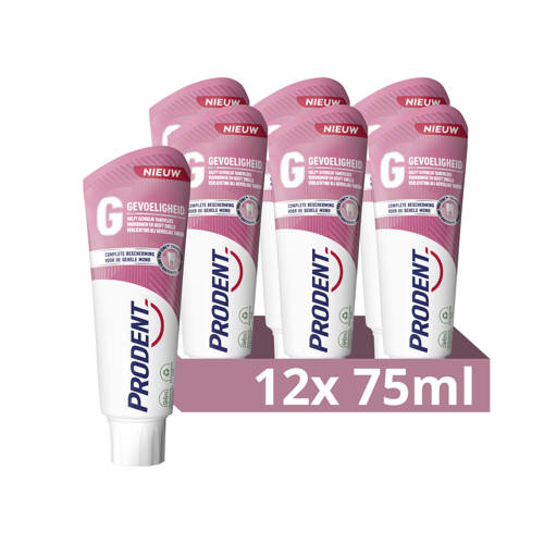 Wehkamp Prodent Gevoeligheid tandpasta - 12 x 75 ml aanbieding