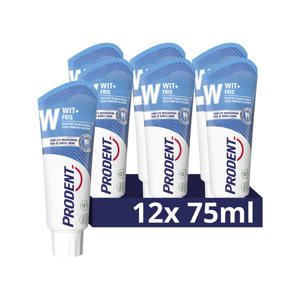 Wit + Fris tandpasta - 12 x 75 ml