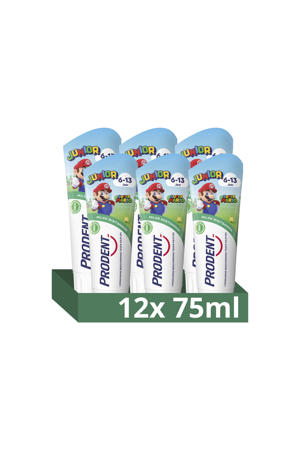6-13 jaar Super Mario tandpasta - 12 x 75 ml